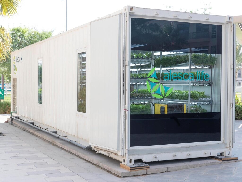 Image showing vertical farming containers.